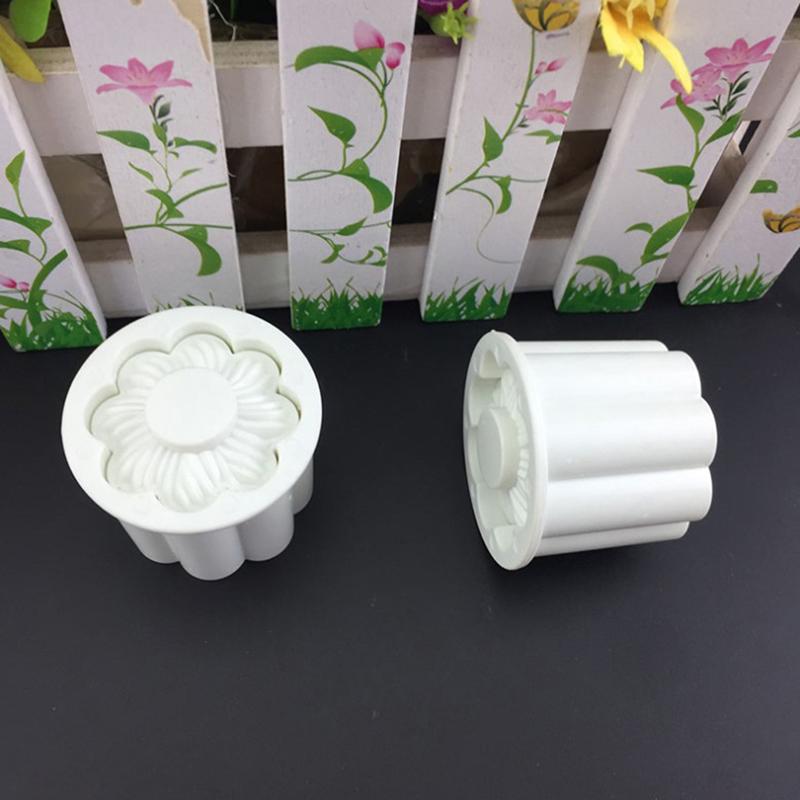 2 шт./набор 3D-формы для печенья-цветка, помадка, формы для выпечки шоколадного печенья своими руками