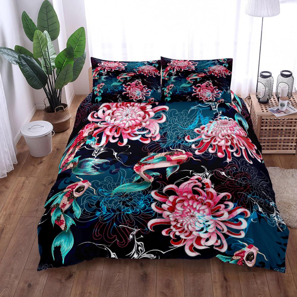 William Morris Peacock Victorian Bedding Set King Queen Double Full Twin Single Size Bed Linen Set