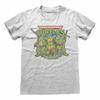 Teenage Mutant Ninja Turtles Unisex Adult Retro T-Shirt
