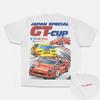 2025 Fashion Summer Men Women GT-Cup T-Shirt Vintage Racing Tops Tees Retro Graphic Clothing Daily Casual Stylish Streetwear