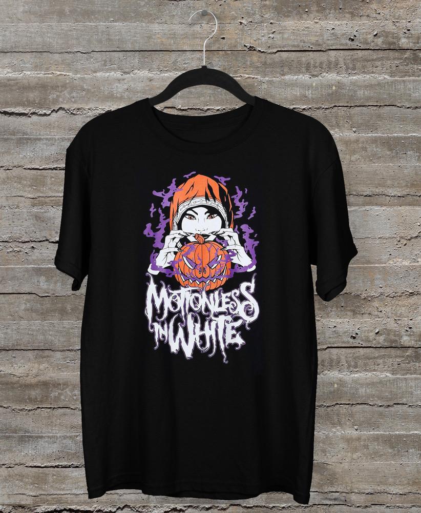SALE Motionless in White Happy halloween Shirt Black Unisex Tee S to 5Xl Unisex T-Shirt