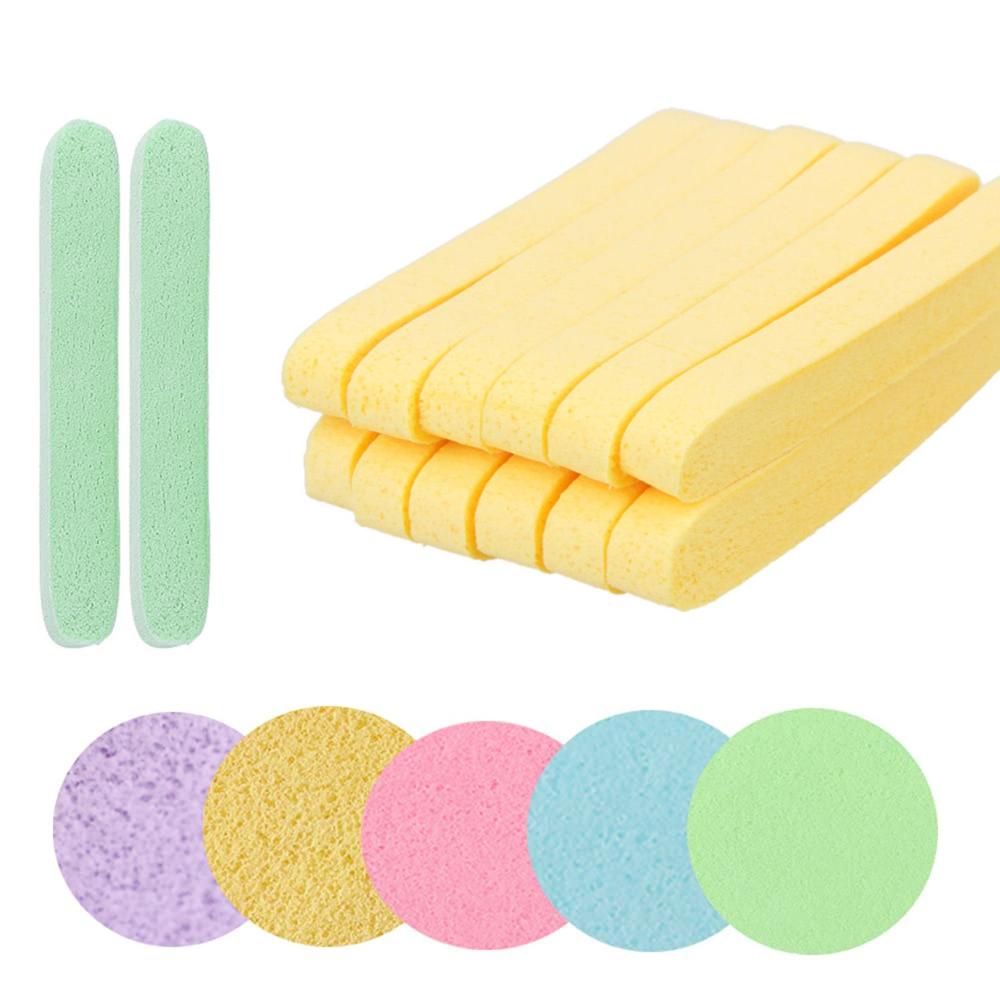 12pcs Spa Skin Care Tool Exfoliating Facial Sponge Face Wash Sponges Cleansing Pad Cosmetic Puff
