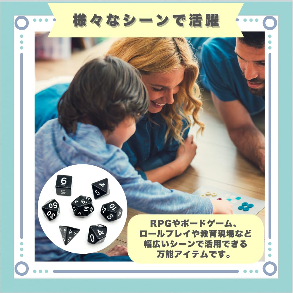 Ideastore 100-гранный кубик, 100-гранный кубик, набор многогранных кубиков, 15 штук (белый)