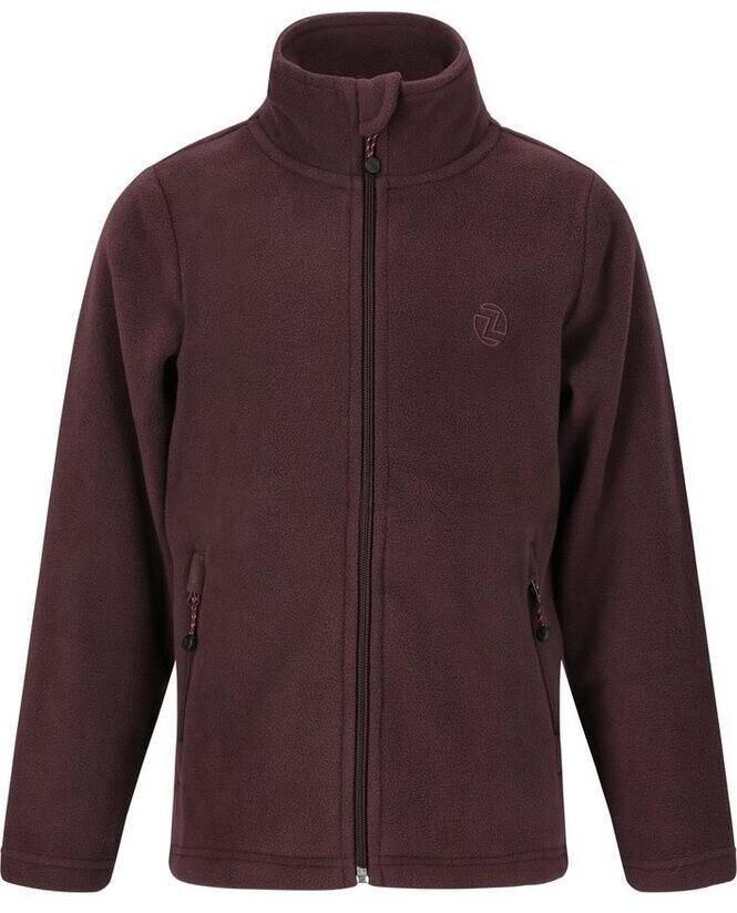 Куртка ZIGZAG Fleecejacke Zap dunkelbraun