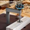 2 шт. Струбцина для верстака из нержавеющей стали, регулируемая струбцина для отверстий для собак, портативный инструмент для плотника, быстрозажимная струбцина