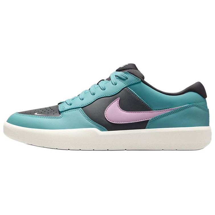 Nike Sb Force 58 Premium Denim Turquoise Dark Smoke Grey Red Sepia Pink Foam Skateboard Shoes DV5476-400
