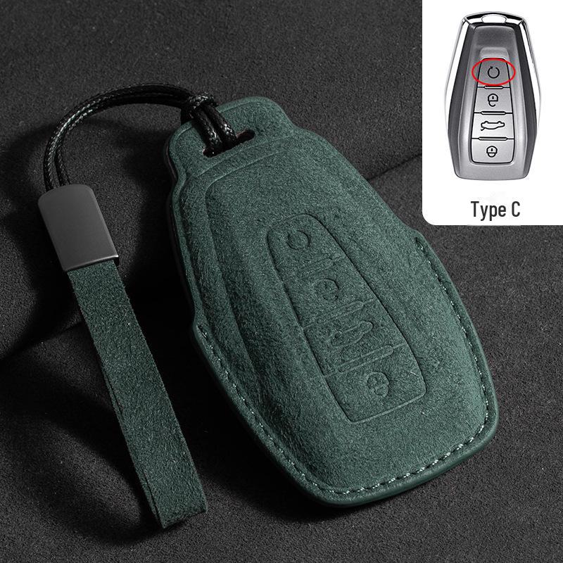 Geely Key Cover for Dihao, Xingrui, Xingyue L, Binrui, Cool, Boyue, Binyue, and GS Models - Unisex Shell Buckle & Bag
