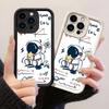 JT204 Милый мультяшный Астронавт для iPhone 17 16 15 14 Pro Max Samsung S26 S25 Ultra A17 A16 A07 A56 Xiaomi 15T Redmi 15c 14C Note 13 Мягкий чехол из ТПУ