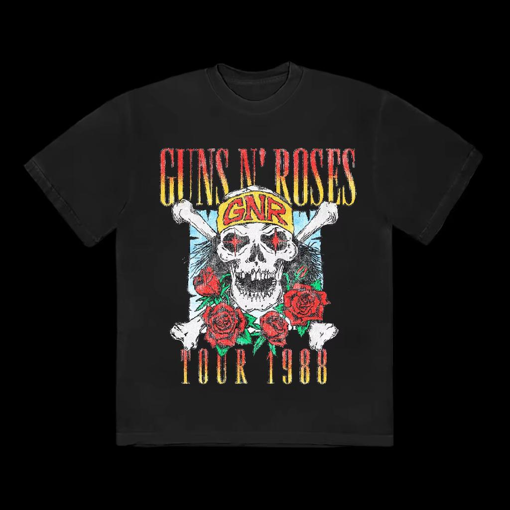 2026 New Guns N' Roses Use Your Illusion II Graphic‑Print Unisex Short‑Sleeve T‑Shirt, Street‑Wear Casual Summer Top Women And Men T-Shirt