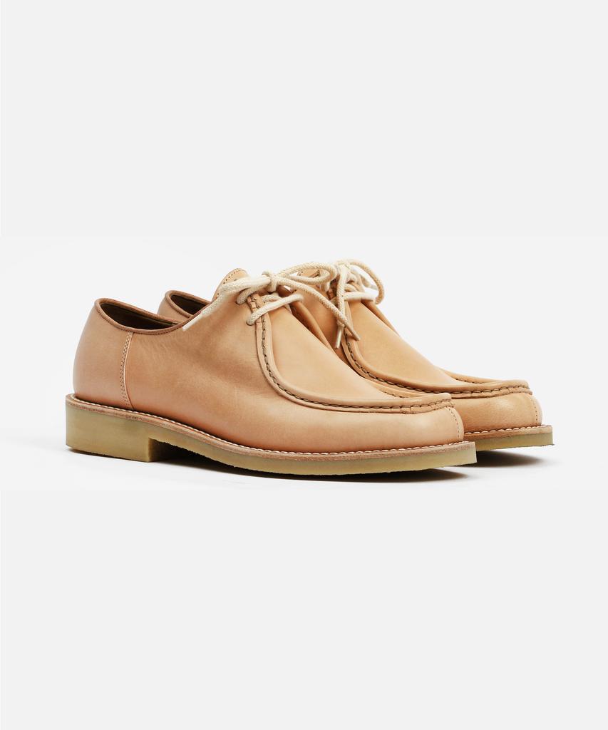 Custommood Cadiz Vegetable Tyrolean Derby Shoes (Natural Beige)