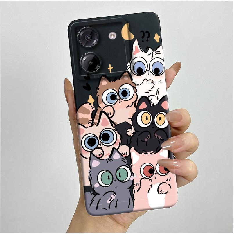 For Xiaomi Poco M7 Pro 5G Case Aesthetic Butterfly Flower Silicone Soft Shockproof Coque Cover For XiaomiPocoM7Pro Fundas Bumper