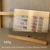 Acrylic Nail Polish Display Stand Transparent False Tips Display Shelf  Manicure Tools