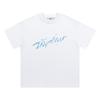 Cross-border new graffiti letter printing European and American street trendy brands loose and versatile casual men's and women's short-sleeved round