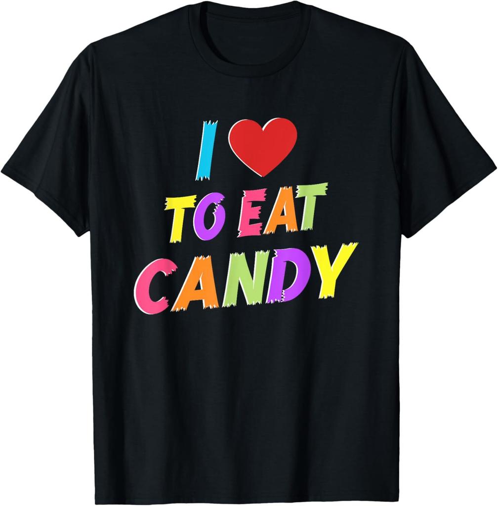 I love To Eat Candy I'm Candy Funny Couple Matching T-Shirt