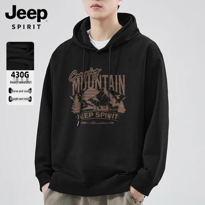 Толстовка с капюшоном JEEP SPIRIT мужская свободного кроя