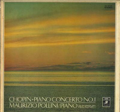 LP-пластинка МАУРИЦИО ПОЛЛИНИ - Шопен: Концерт для фортепиано с оркестром №. 1 в E м AA8739 EMI ANGEL Япония Классический Б/У