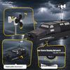 3D-печатная модель перехватчика торнадо Tiv2 с выдвижными деталями, шарнирная фигурка, настольный дисплей, декор, подарок для фанатов