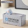 1pc Container Desktop Storage Box Stackable With Cover Coin Small Items Box Scene Figurine Living Room Bedroom Office Organizer