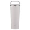 Zojirushi Mahobin Carry Tumbler Water Bottle 400ml Handle Type Dishwasher Safe Seamless Only 2 Care Points Sheer Gray SX-JS40-HM
