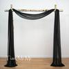 6 -10 Meters Wedding Arch Drape Fabric Sheer Chiffon Tulle Curtain Drapping Backdrop Party Supplies Drapery Ceremony Decoration