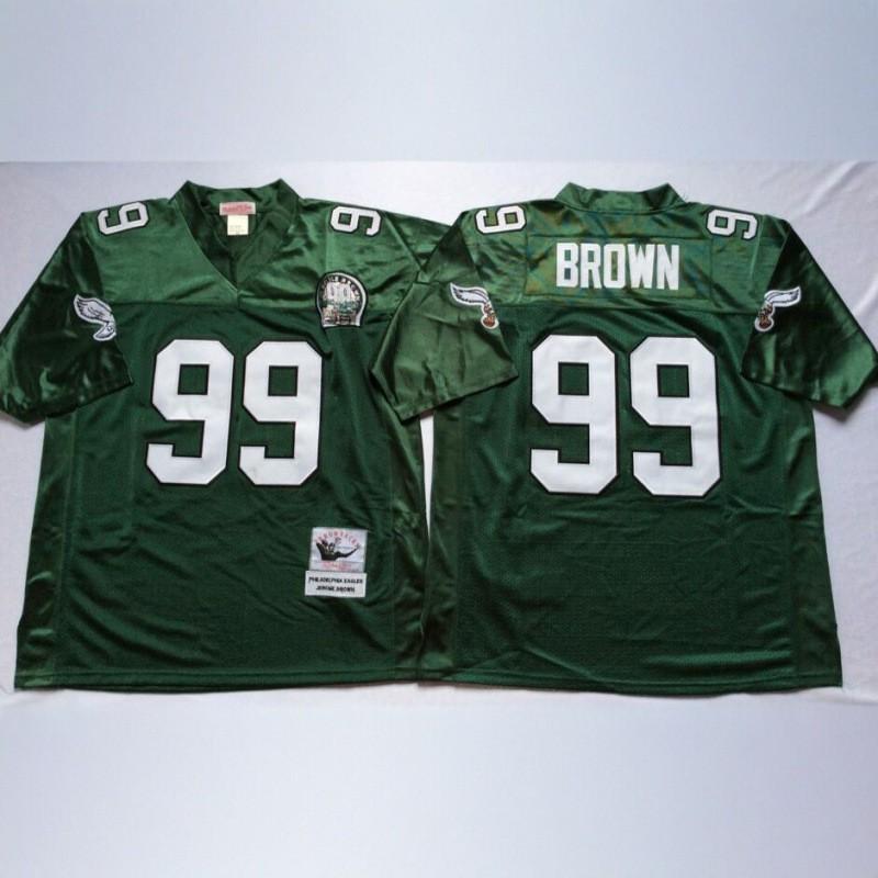 2026 NFL Retro Jersey Philadelphia Eagles Embroidered Football
