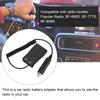 12V Car Radio Battery Eliminator with Charger Adapter for Baofeng BF 666S 777s 888s