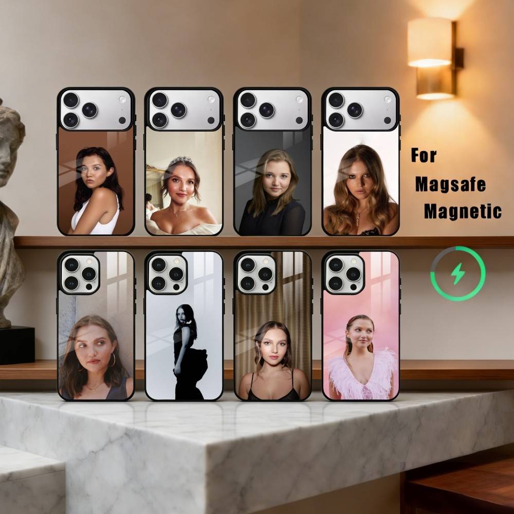 M-Mia McKenna-BruceS Phone Case For iPhone17,16,15,14,13,12,11 Plus,Pro Max Magnetic For Magsafe Wireless Charging