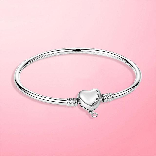 925 Серебряный Оригинальный Браслет Me Fit Brand Me Charm Бусины Мода Узел Бесконечности Женщины Femme Браслет Роскошные Ювелирные Изделия