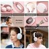 Модные Беспроводные Bluetooth-Наушники Накладные: Большие амбушюры, Шумоподавление, Hi-Fi, Для киберспорта, Стильная и портативная гарнитура