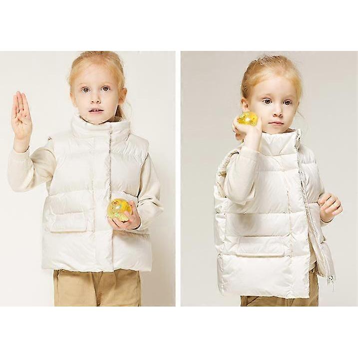 Boys Girls Winter Puffer Vest Lightweight Sleeveless Jacket Coat