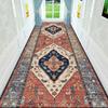 Crystal Velvet Runner Rugs, Machine Washable, Non-Slip, Waterproof, Soft Polyester, Ideal for Kitchen, Laundry Room, Hotel Corridor Decor
