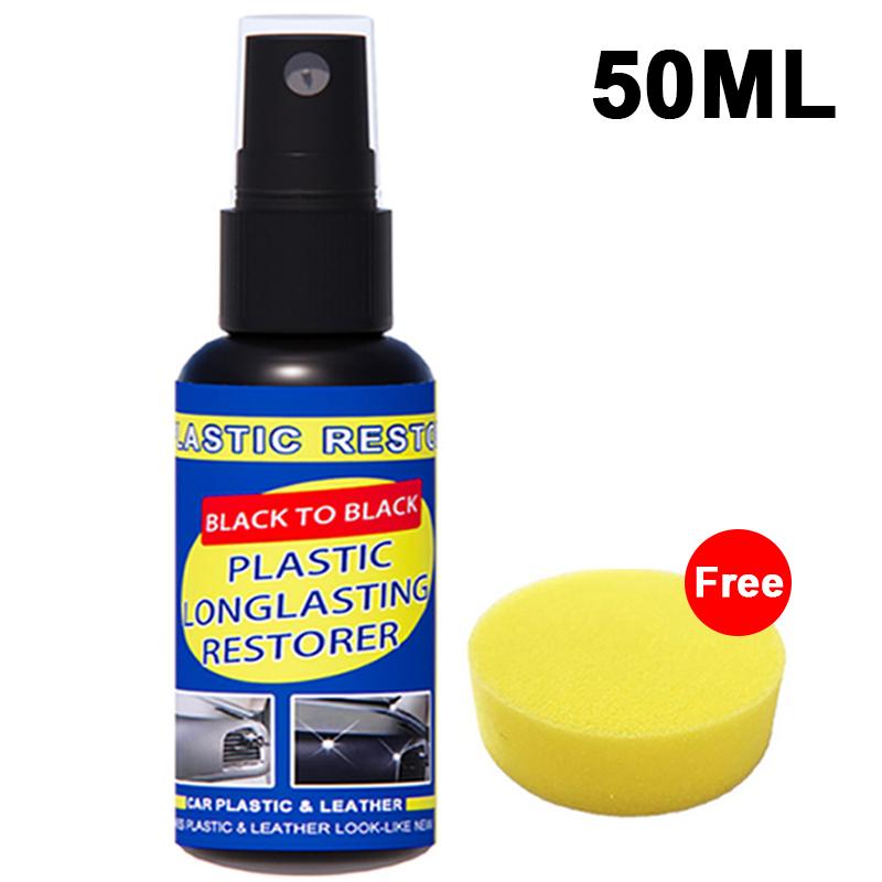 Car Plastic Restorer Back To Black Gloss Car Cleaning Products Auto Polish And Repair Coating Renovator For Cars Auto Detailing