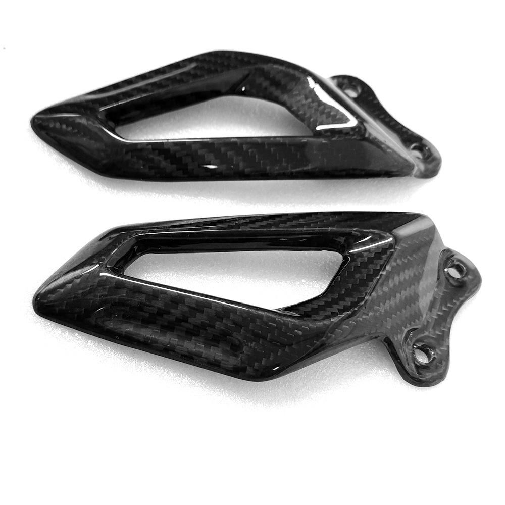 BMW S1000RR Carbon Fiber Footrest Guard for Motorcycle Protection