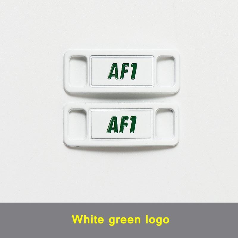 НОВЫЙ 1 пара Металлические пряжки для шнурков AF1 Украшение для обуви Подходит для всей обуви Кроссовки Аксессуары для обуви Пряжка для плоских шнурков