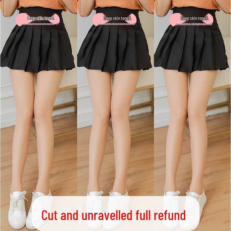 Женские ультратонкие колготки телесного цвета, устойчивые к зацепкам