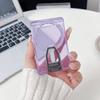 Ударопрочный Для кошелька MagSafe Прозрачный Простой Телефон Магнитный держатель для карт Акриловый для iPhone 17 16 15 14 13 12 11