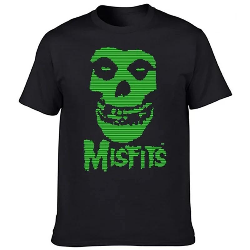 Misfits Americ An Psycho Punk Danzig Sa Mhain Футболка I Want Your Skulls Hallowmas Футболка Casual Streetwear Camisetas