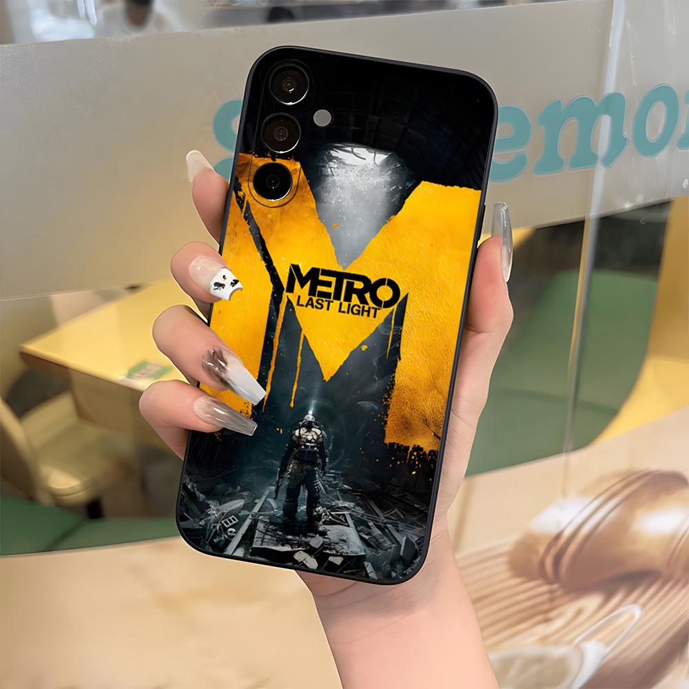 Чехол-видеофон Metro Exodus для Samsung S26 S25 Edge S24 S23 S22 S21 Ultra Plus Fe A55 56 15 4G 5G Galaxy Силиконовый Чехол