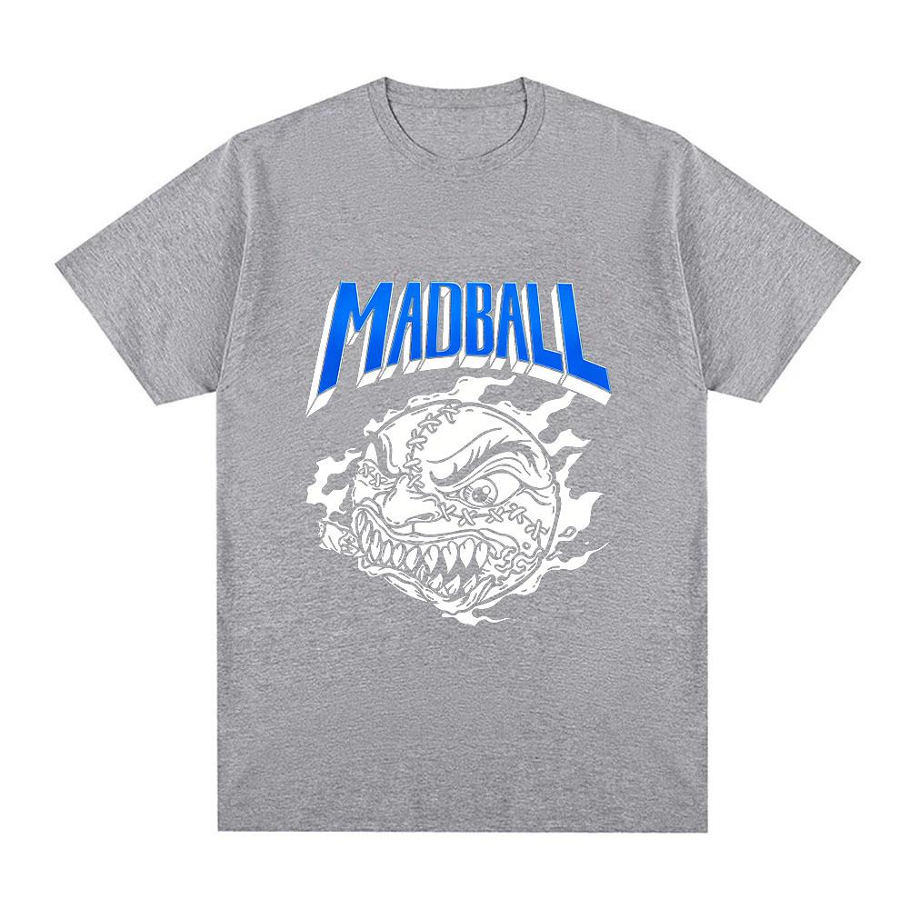 Madball Хлопковая футболка 100% Графика с принтом с тура группы Модная уличная одежда Женские Мужские Повседневные С круглым вырезом Топы для взрослых Лето 2026 Новинка