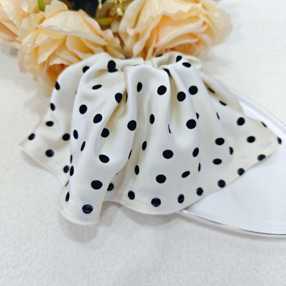 Double Layer Checkered Hair Clip Bow Oversized Hair Scrunchies Women Hair Ropes  Hair Rubber Bands