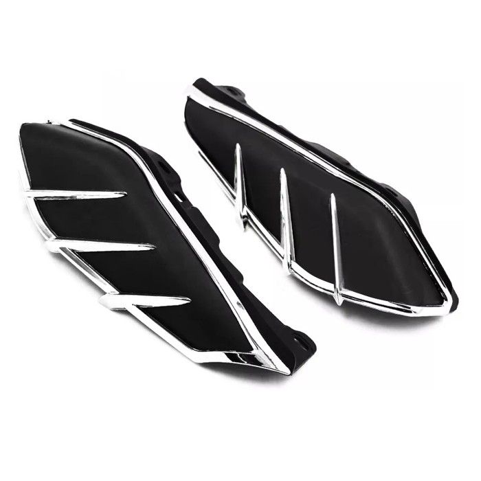 Déflecteur de cadre intermédiaire pour Harley Davidson Touring 09-25 WA4 noir / chrome