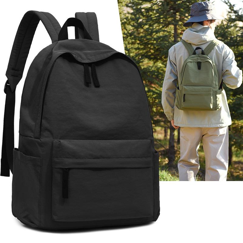 Schoolbag1011 New Fashion Casual Backpack Lightweight Versatile Anti-splashing Outdoor Sports Backpack Men's and Women's Commuter Backpack