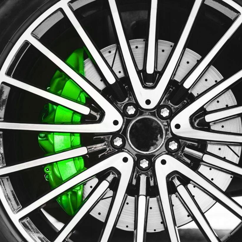 K2 Brake Caliper Farba Lakier Do Malowania Zacisków Hamulcowych Zielony