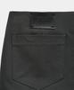 Etosome Front Zip Belt Detail Mini Skirt (Dark Gray)