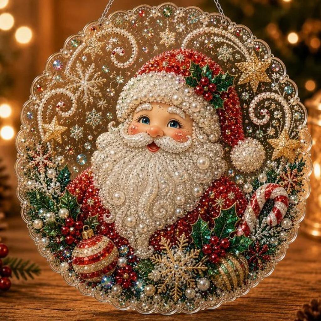 Acrylic Hanging Ornament Acrylic Christmas Tree Ornament Acrylic Christmas Decorative Hanging Ornament Three Dimensional