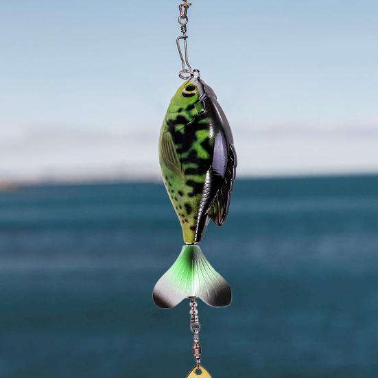 9см/16.8г Яркий Вращающийся Пропеллер Трактор Рыболовная Приманка Твердая Приманка для Рыбалки