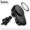Hoco HW36 15 Вт MagSafe Беспроводное автомобильное зарядное устройство, Электрический вращающийся держатель для телефона на вентиляционное отверстие