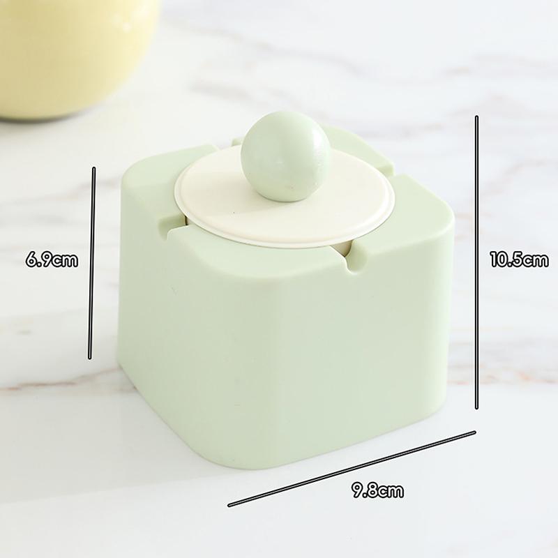 Creative Ashtray Plastic Home Internet Cafe Office Ashtray Enlarged With Lid Anti-Fly Ash Ashtray Ornaments