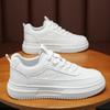 Summer Men's Shoes New Breathable Little White Shoes Men's Trend Versatile Platform Sports Casual Board Shoes Trendy Shoes