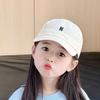 Letter N Children Baseball Cap Summer Sun Protection Cap Korean Boys Girls Peaked Hat  Kids